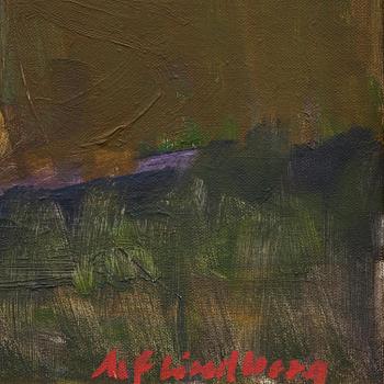 Alf Lindberg, View over rooftops.