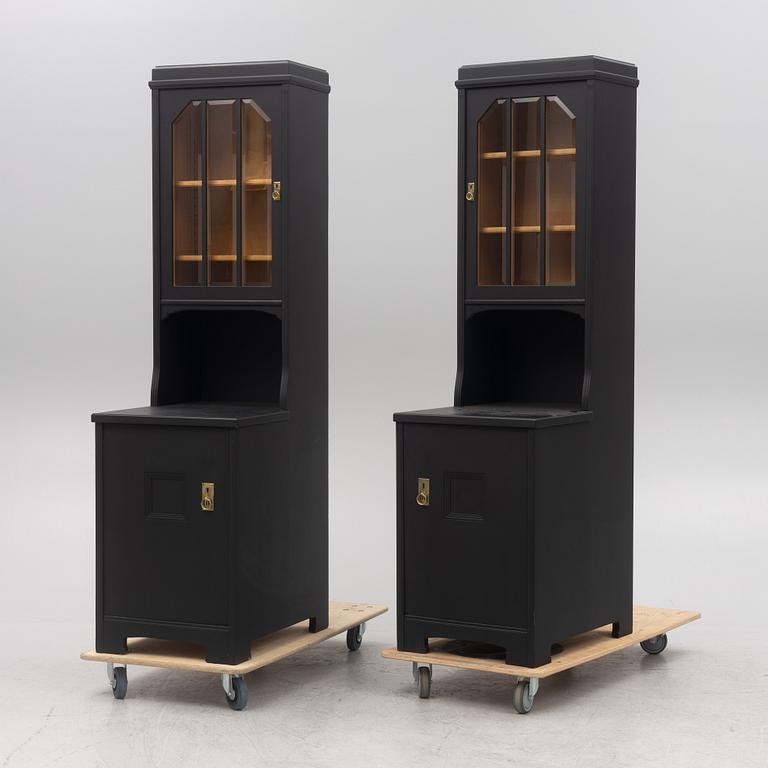 A pair of cabinets, first half of the 20th Century.