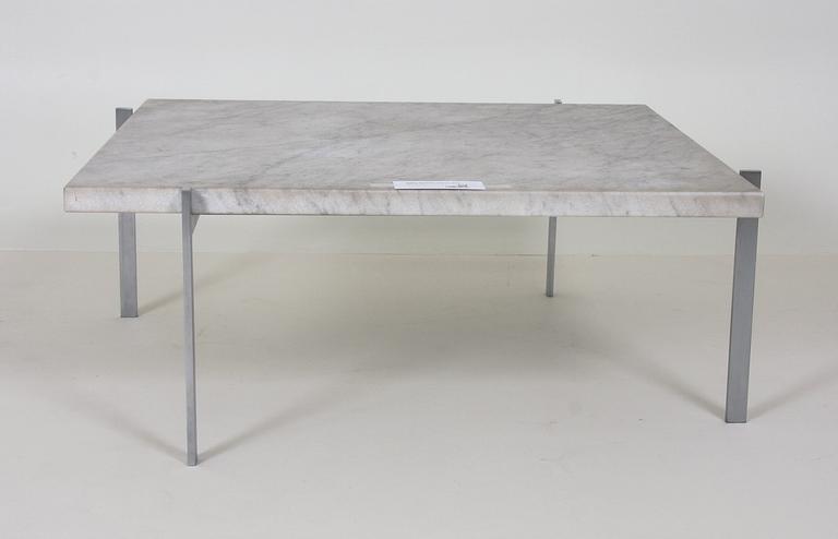 SOFFBORD, "PK-61", Poul Kjaerholm, tillverkat av Fritz Hansen 1990.