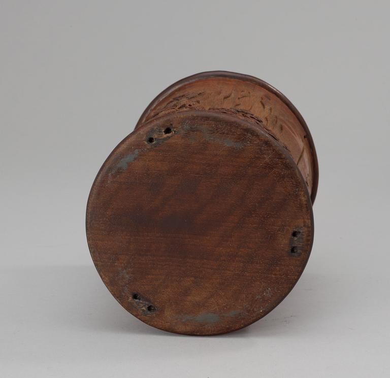 A bambu brush pot, Qing dynasty.