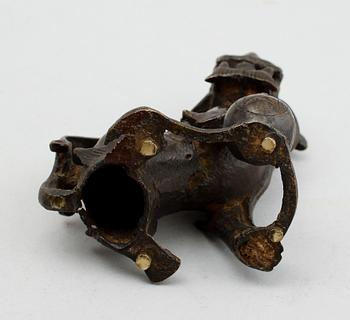 FOHUND, brons, Kina, 1800-/1900-tal.