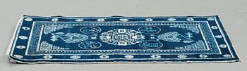 MATTA, semiantik Xinjiang (Sinkiang), Kina, ca 128,5 x 70 cm.