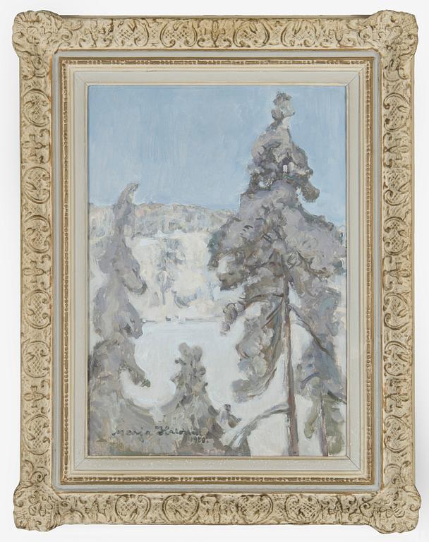 Marja Halonen, Talvimaisema.