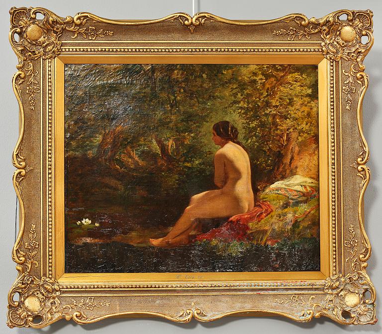 WILLIAM ETTY, tillskriven, olja på duk, 1800-tal.