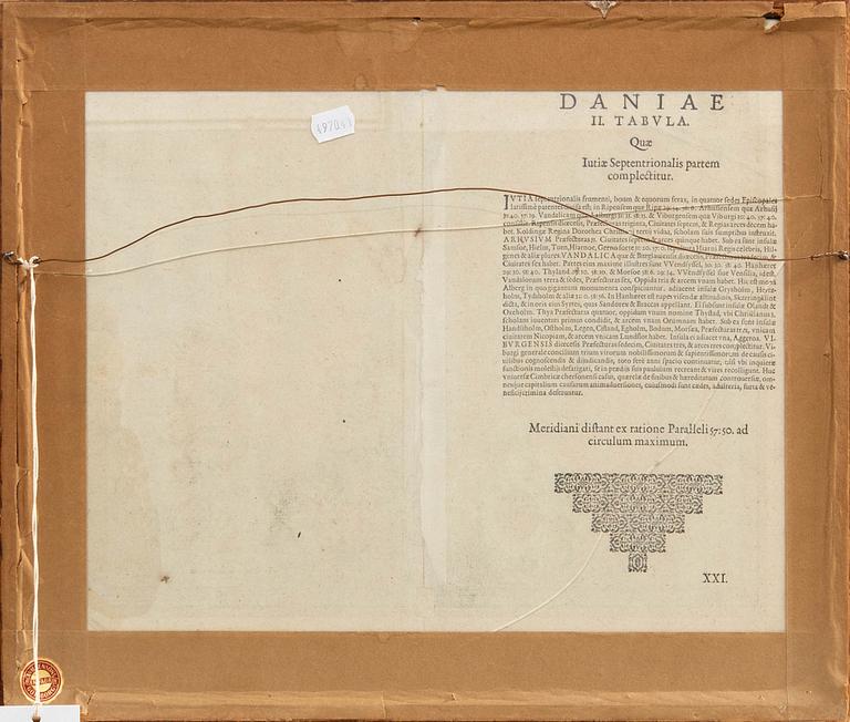 Jodocus Hondius, ur Gerardi Mercatoris "Atlas sive Cosmographicae Meditationes...", ca 1606.