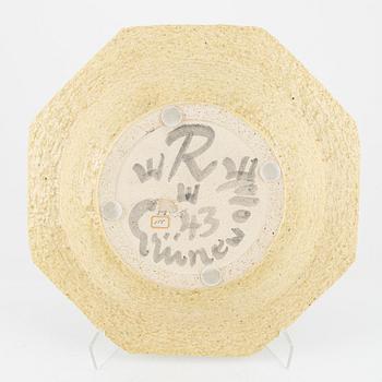 Isaac Grünewald, fat, Rörstrand, 1943.