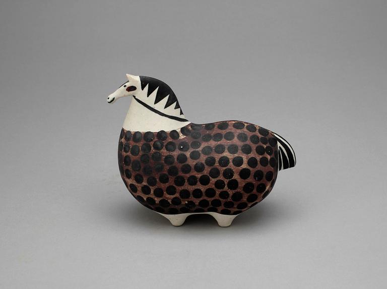 FIGURIN, stengods, "Springare", Stig Lindberg, Gustavsberg.