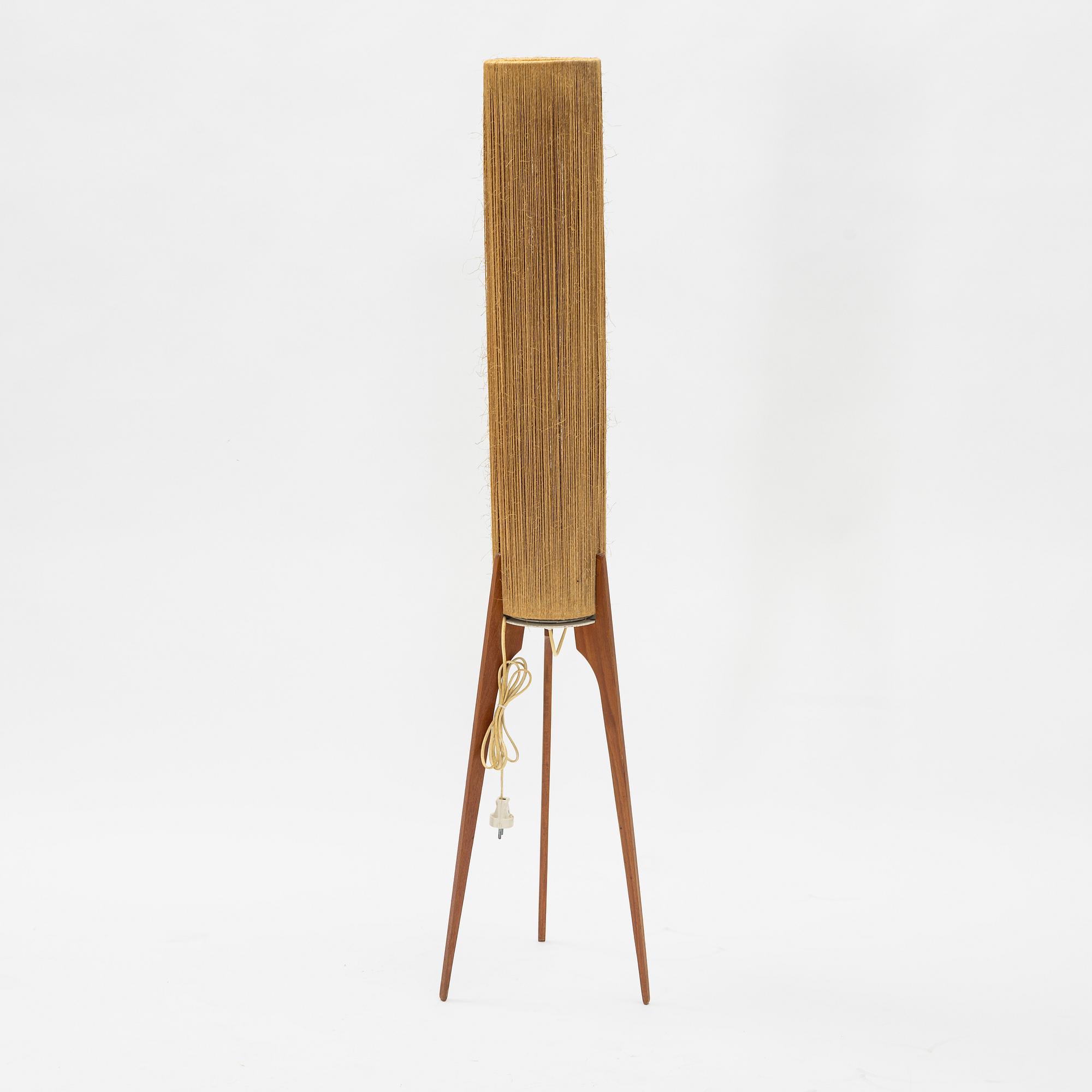 Floor lamp, teak, 1950/1960s.
