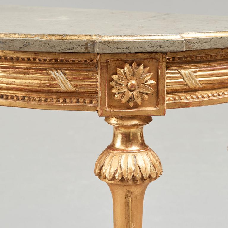 KONSOLBORD, gustavianskt stockholmsarbete, 1700-talets slut.