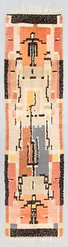 Laila Karttunen, A Finnish rug for Wetterhoff. Circa 180 x 42 cm.