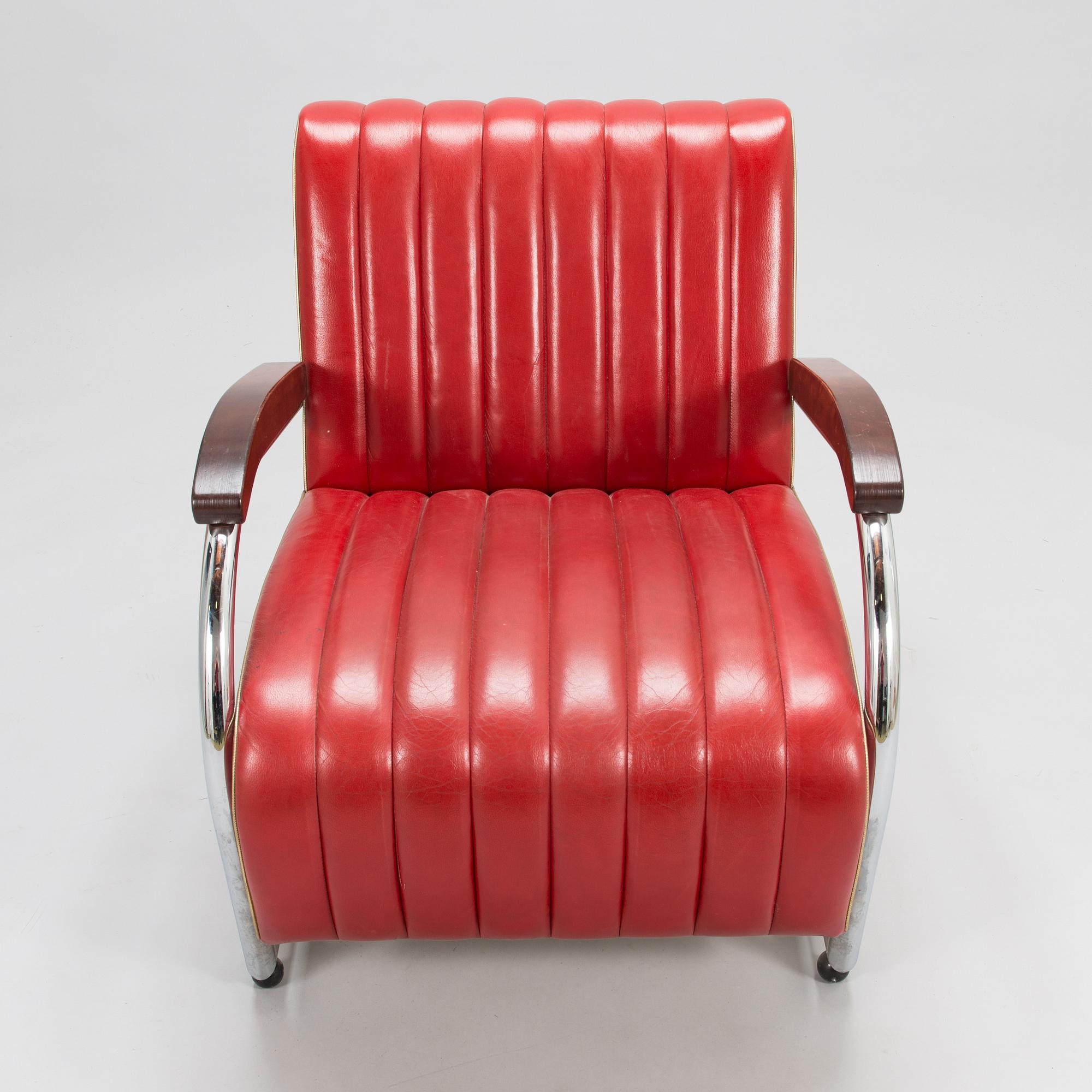 Lasse Vänttinen,  nojatuoli, valmistaja Verhoomo Prima 1980-luku.