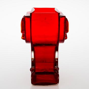 HELENA TYNELL, maljakko, "Victoriana", Riihimäen Lasi Oy. Tuotannossa  1970-1971.