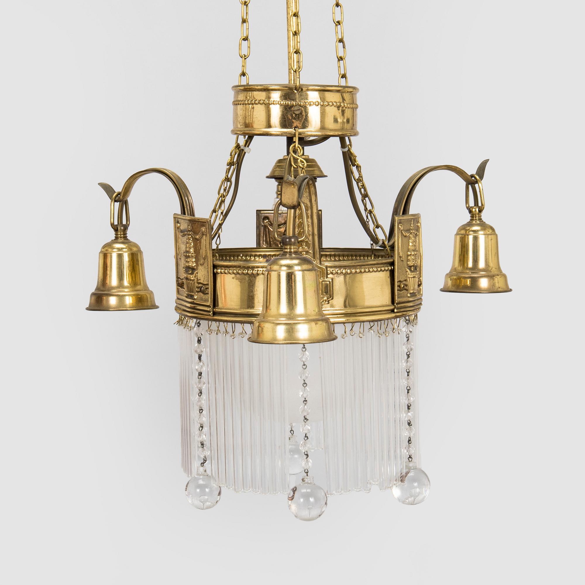 Chandelier, early 20th century.