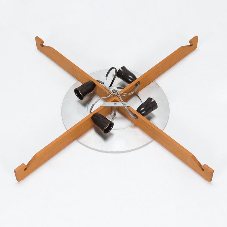 A 'Plafo' ceiling light by Östen & Uno Kristiansson, end of the 20th Century.