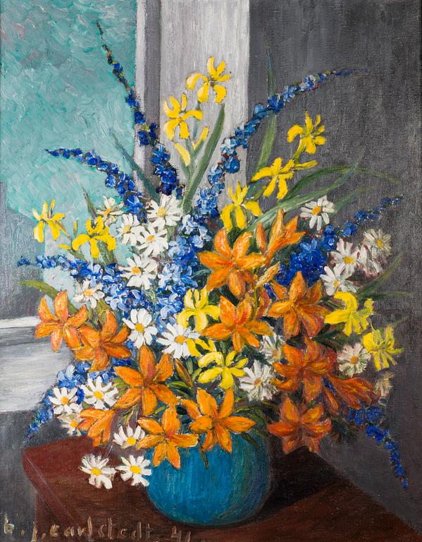 BIRGER CARLSTEDT, oil on canvas, signed and dated -41.