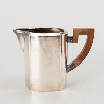 WÜRTTEMBERGISCHE METALLWARENFABRIK (WMF), kaffeservis, 3 delar, nysilver, Tyskland.