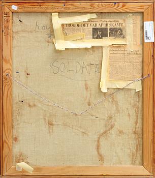 ROY LINDQVIST, olja på duk, a tergo sign o dat 61.