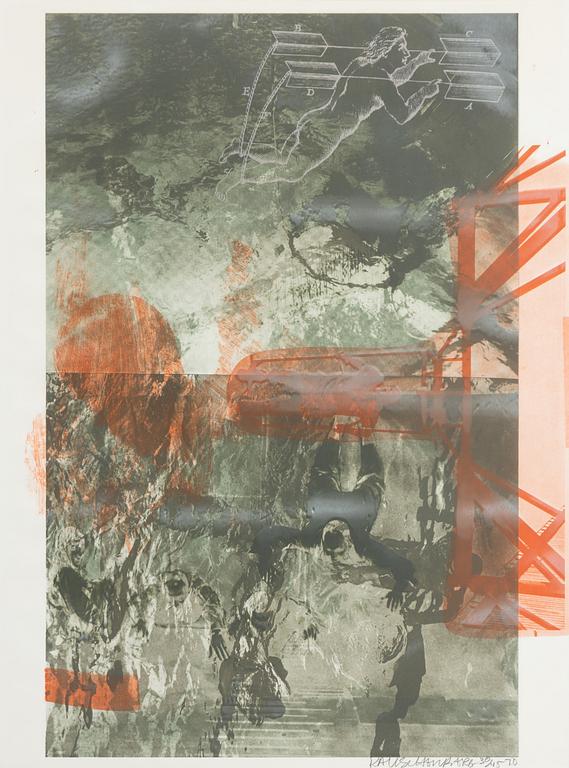 Robert Rauschenberg, "Bait (Stoned Moon)".