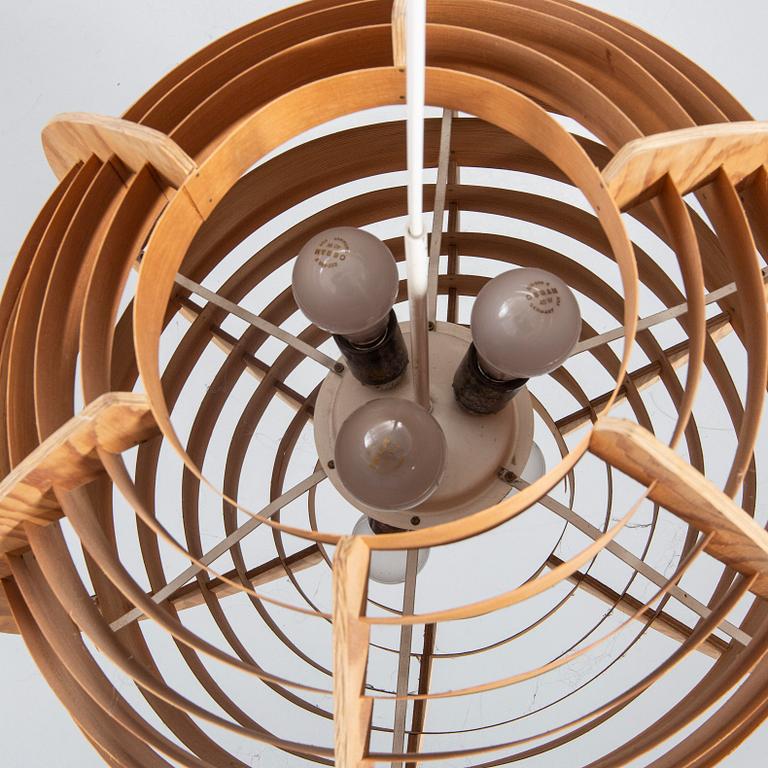 Hans-Agne Jakobsson, ceiling lamp, Elyssett, Markaryd, second half of the 20th century.
