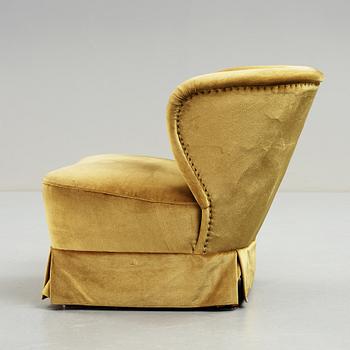 A 1940s Swedish Modern easy chair.