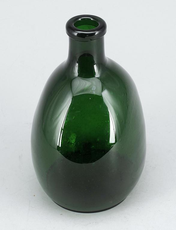 FLASKA, glas, möjligen Kaj Frank, Nuutajärvi Notsjö.