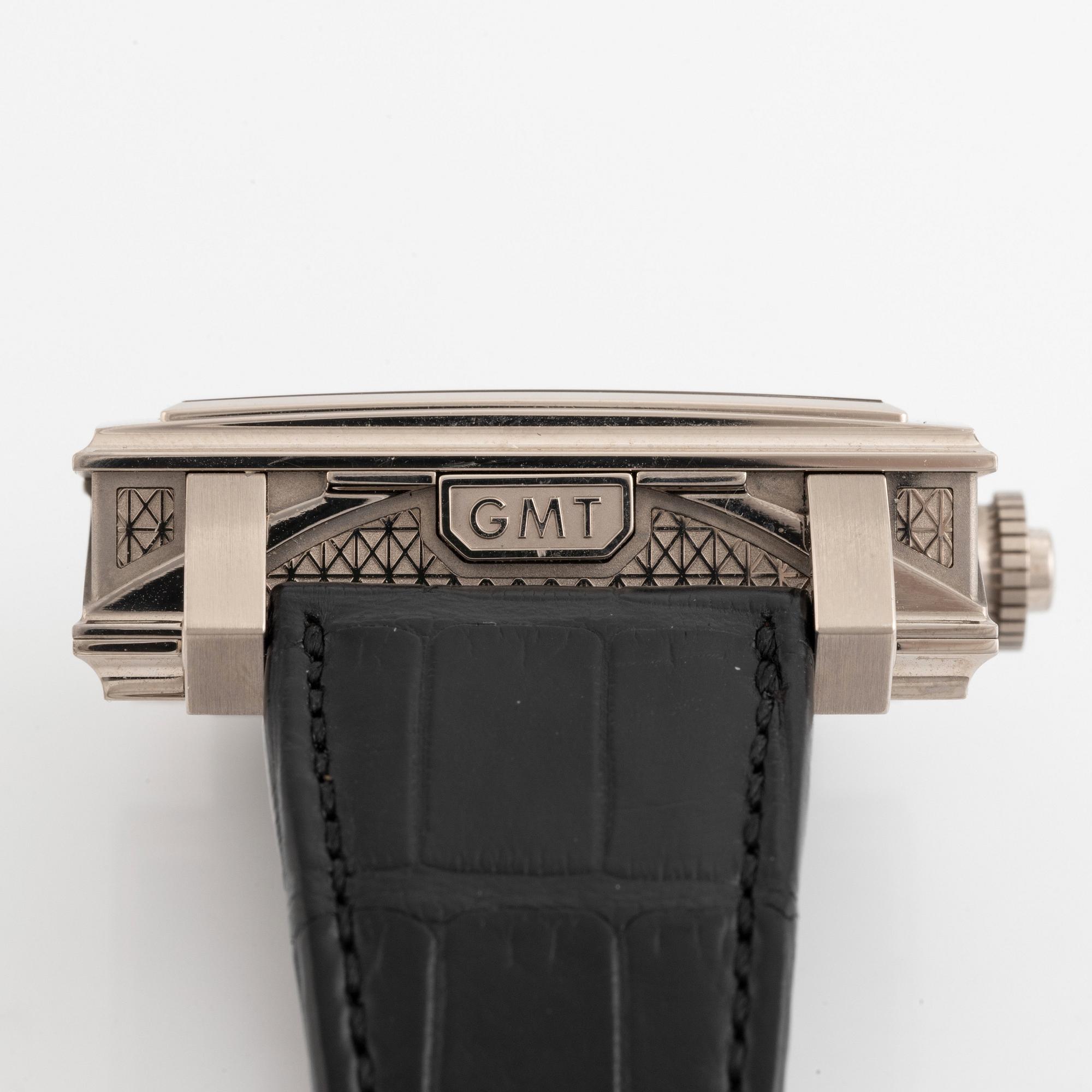 Jean Dunand, Palace, GMT, "Piece Unique", "Flying Tourbillon", "Christophe Claret", monopusher chronograph, ca 2010.