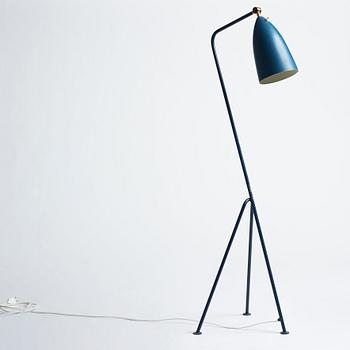 Greta Magnusson Grossman, golvlampa G-33 (Grasshopper), Bergboms Malmö 1950-tal.