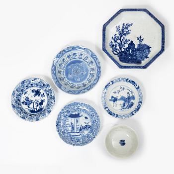 Parti, porslin. Kina, Qingdynastin, 1700-tal.