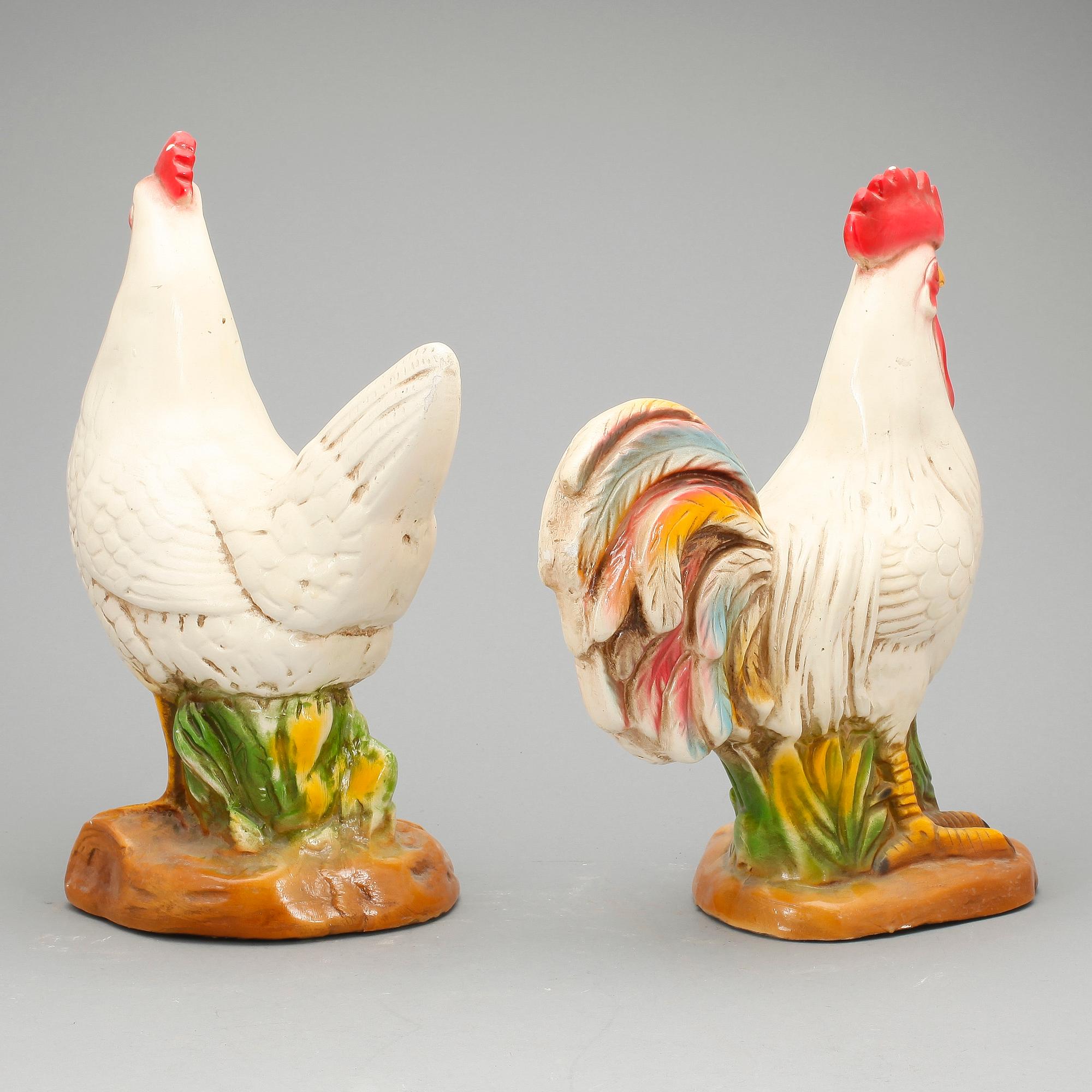 FIGURER, gips, 1900-ta.