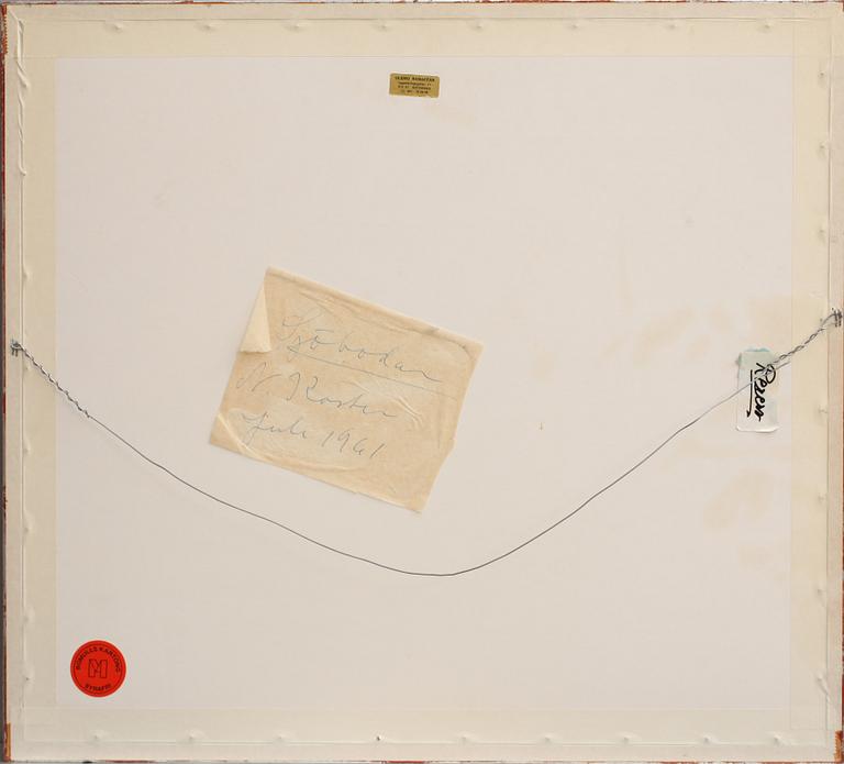 INGE SCHIÖLER, pastell, sign.