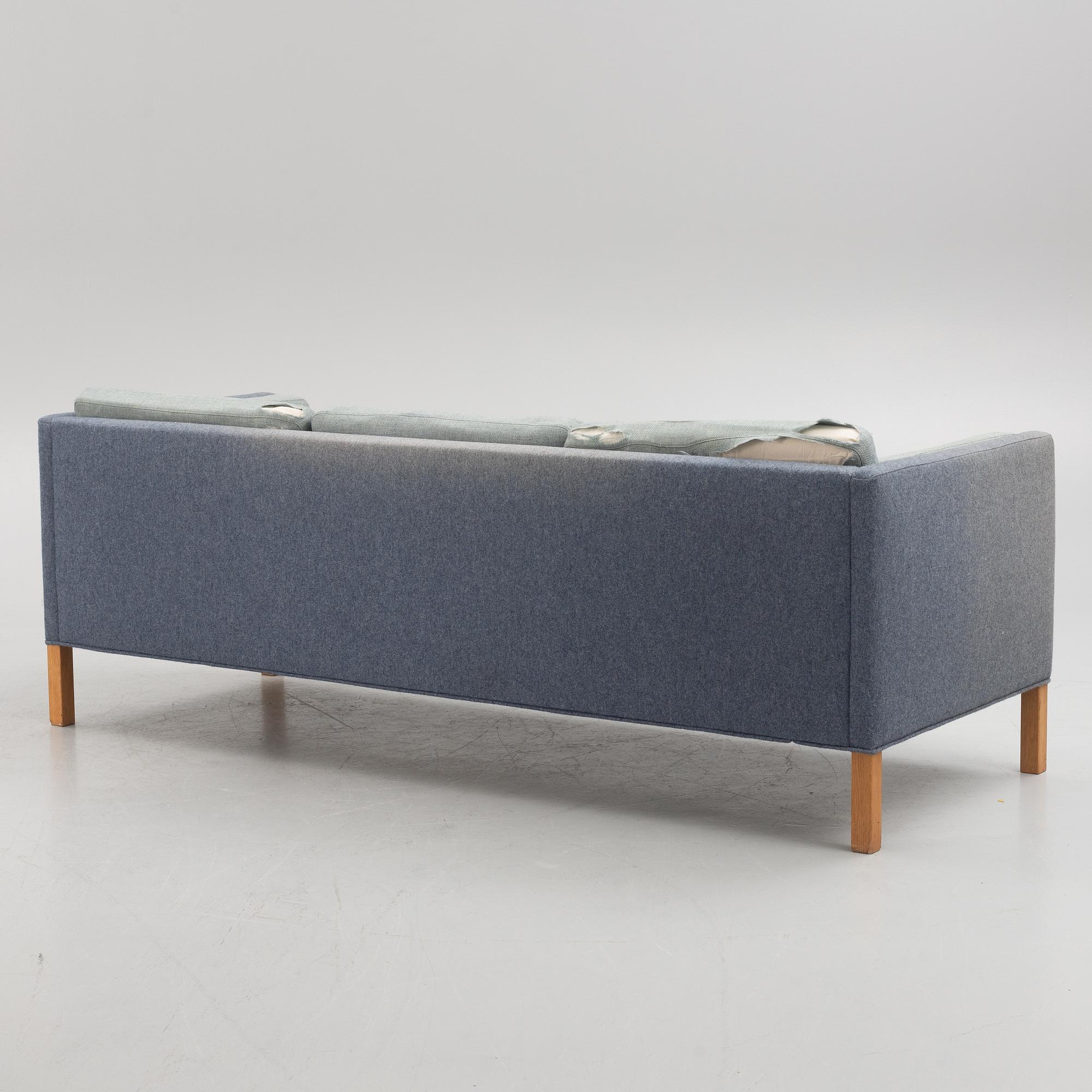 Børge Mogensen, soffa, modellnummer 2443-39, Fredericia, 1980-tal.