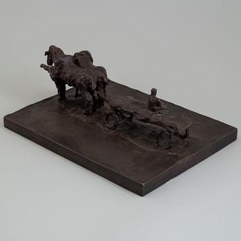 ASMUND ARLE, Sculpture, bronze, signed Asmund Arle.