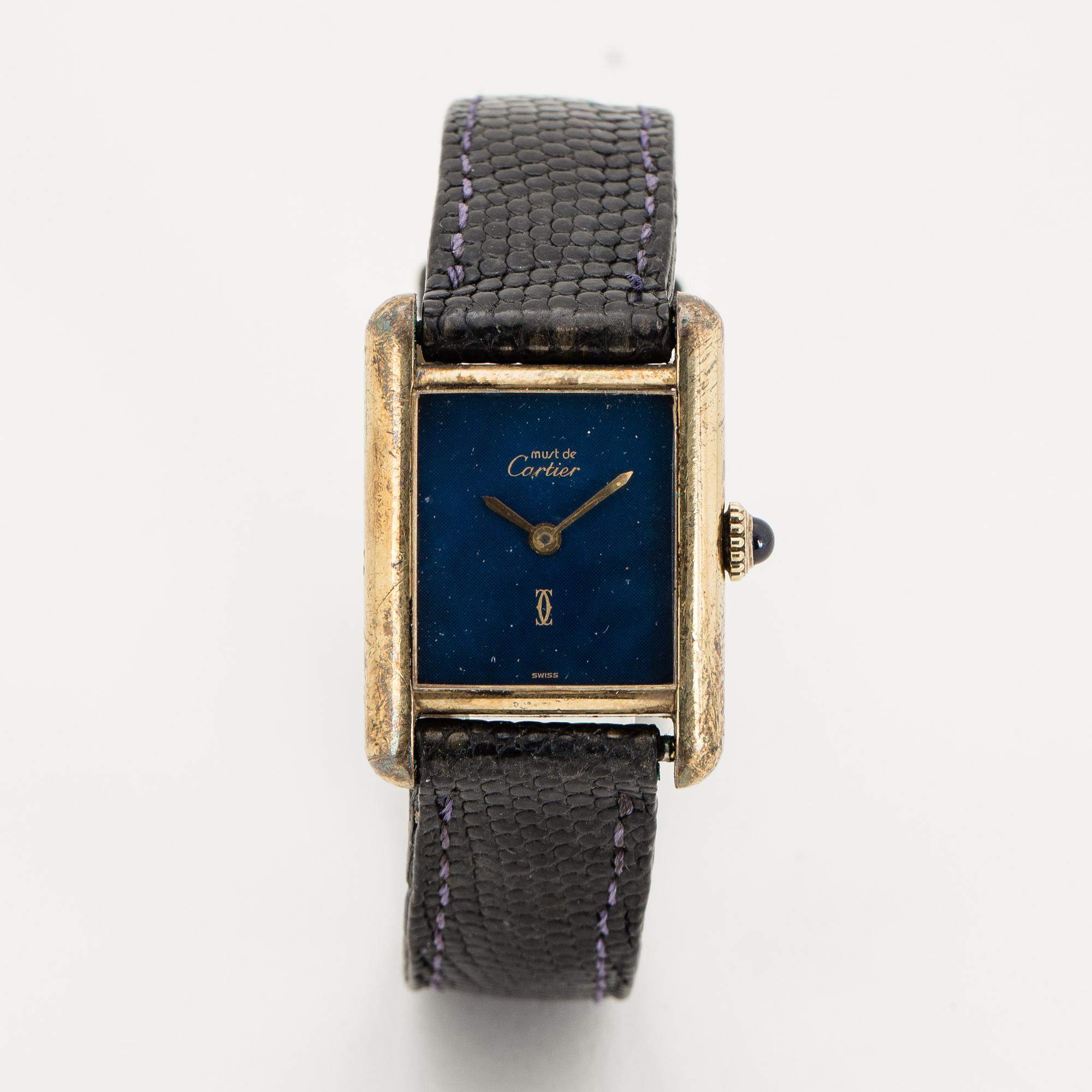 Must de CARTIER, armbandsur, 20 mm.