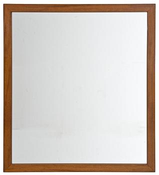 703. A Josef Frank mahogany framed mirror, Svenskt Tenn.