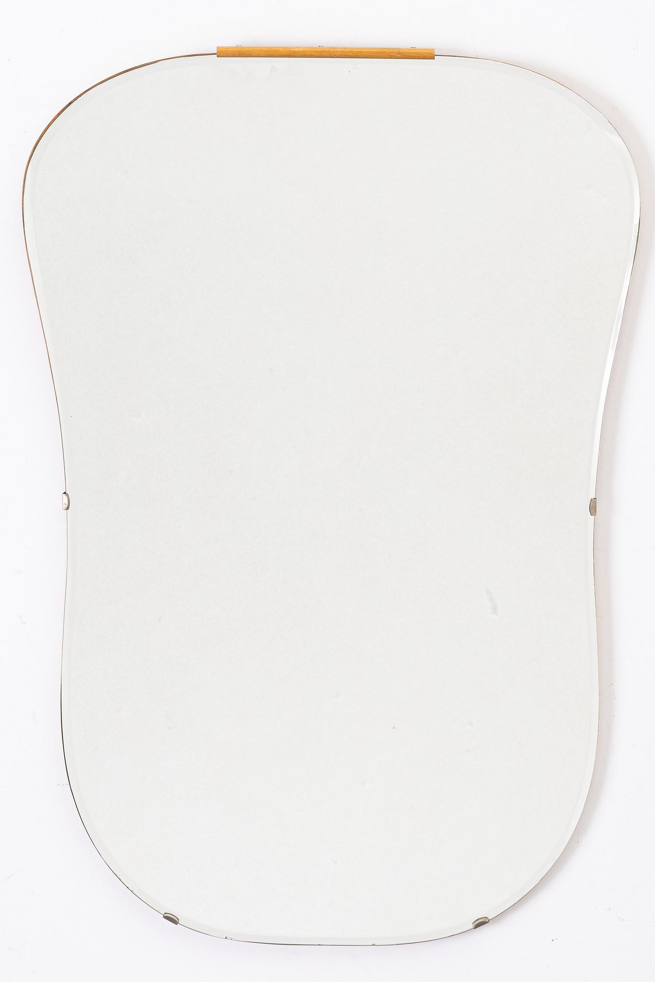 A mirror, Swedish Modern, mid-20th century.