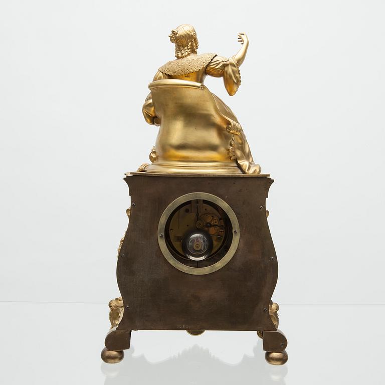 BORDSPENDYL, senempire. 1800-talets mitt.