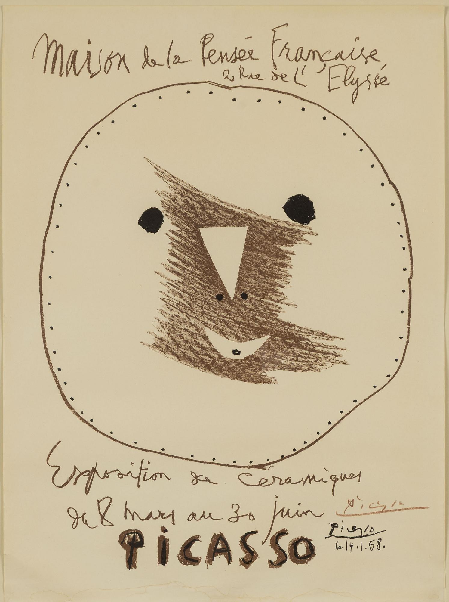 Pablo Picasso, "Maison de la Pensée Française".