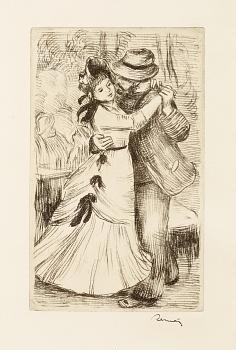 186. Pierre-Auguste Renoir, "La danse a la campagne".