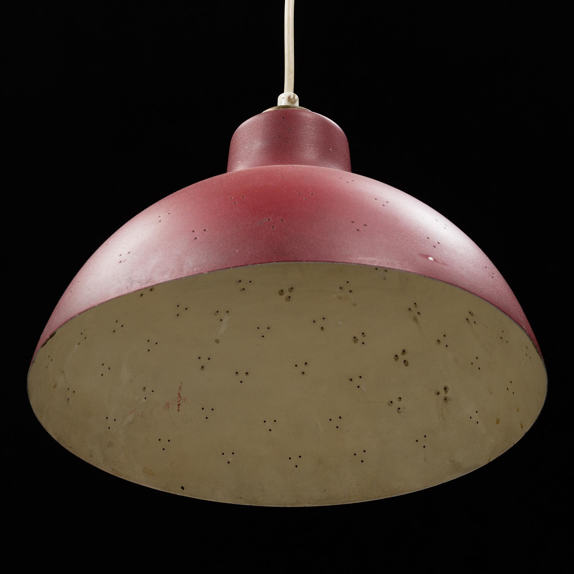 A 1940's-/50's ceiling lamp.