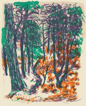 Inge Schiöler, Autumn trees.