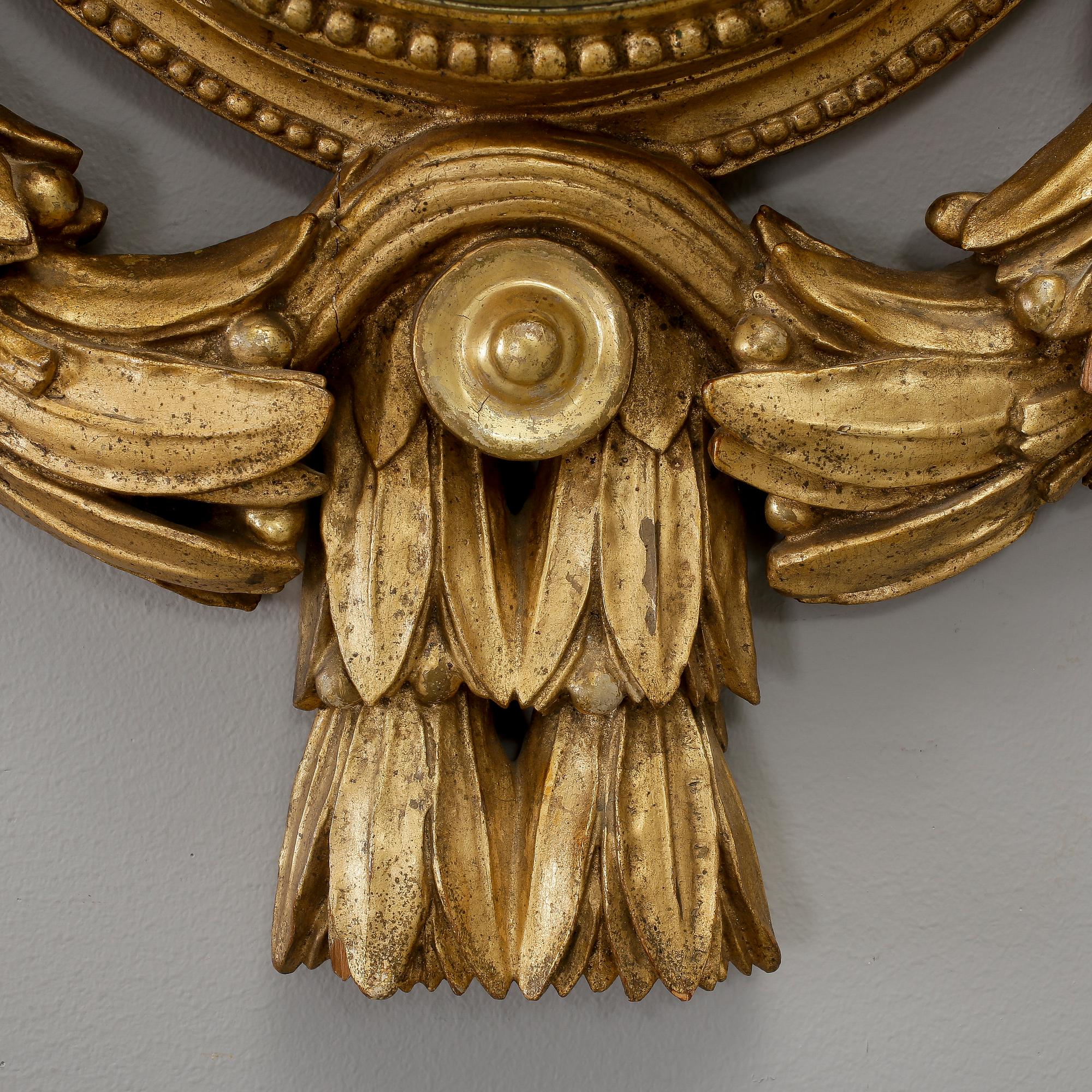VÄGGPENDYL, gustaviansk stil, omkring 1900.