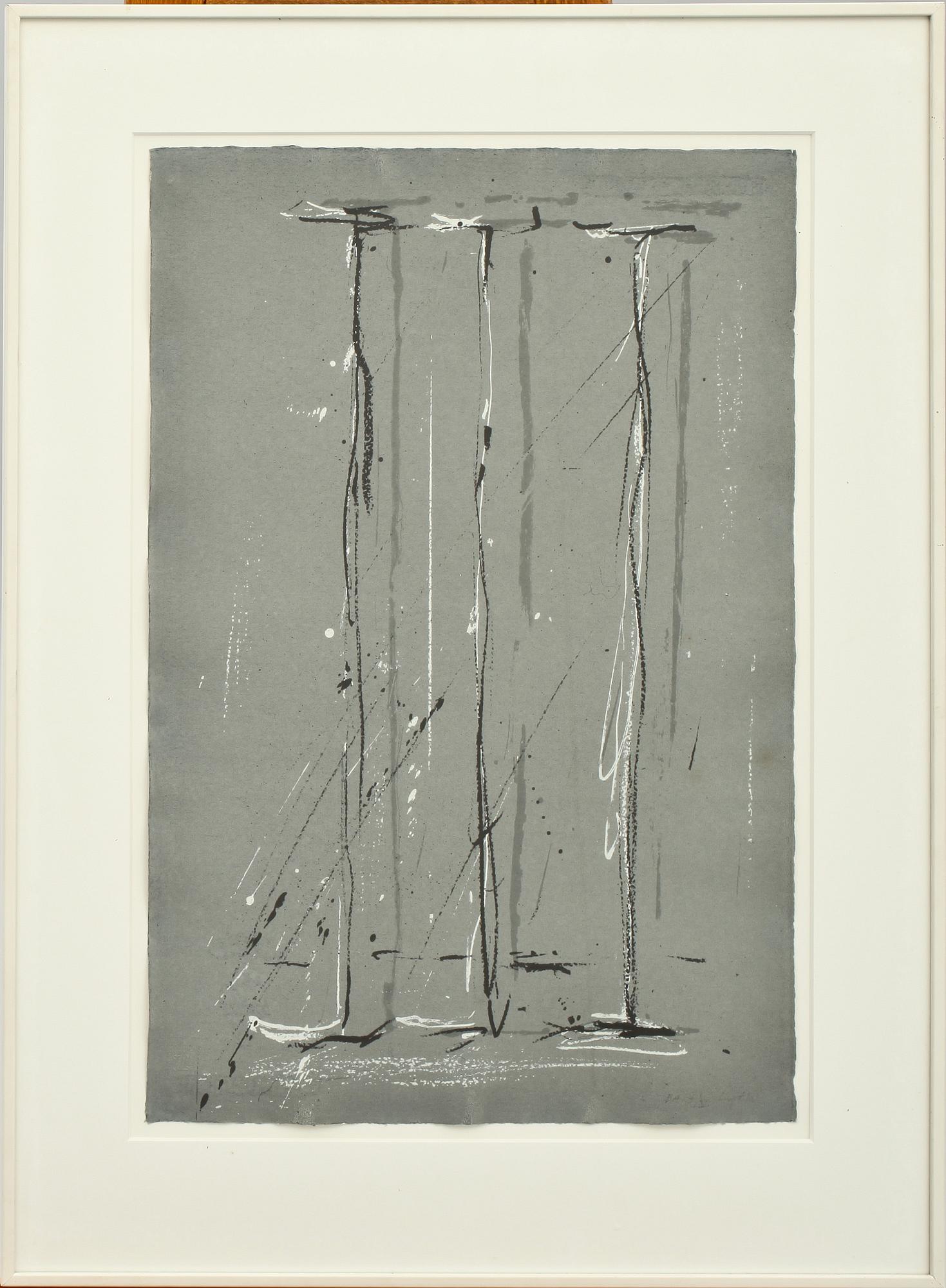 HARALD LYTH, färglitografi, sign, E.a otydl. numr.