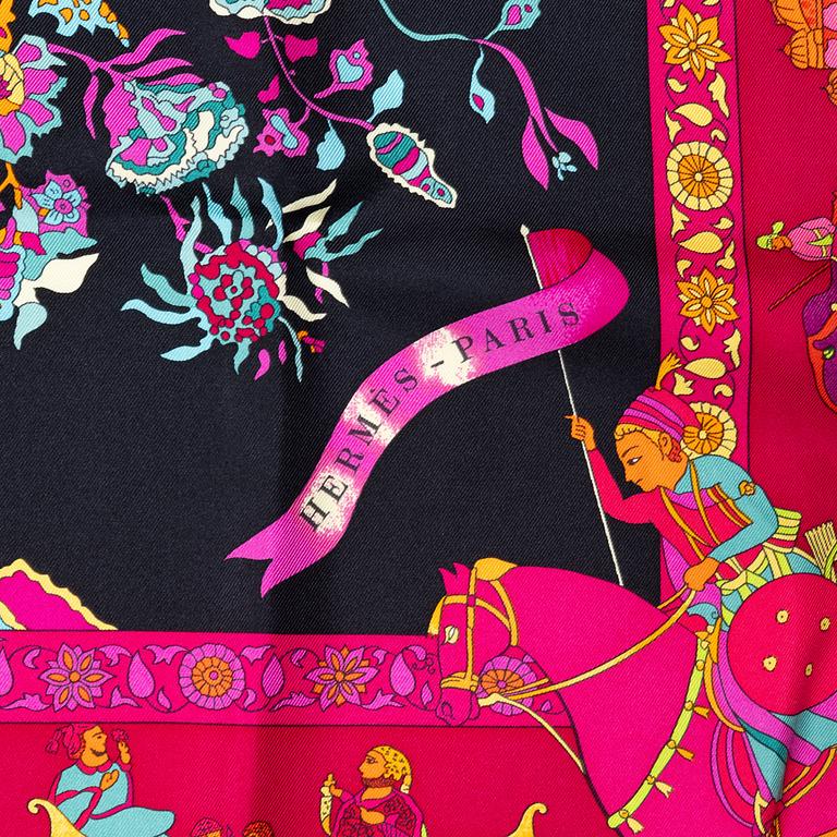 Hermès, scarf, "Fantasies Indiennes".