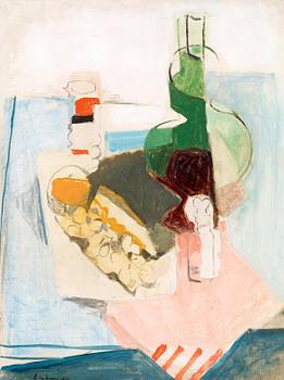 334. Eugene de Kermadec, "Nature morte a la bouteille arabe".