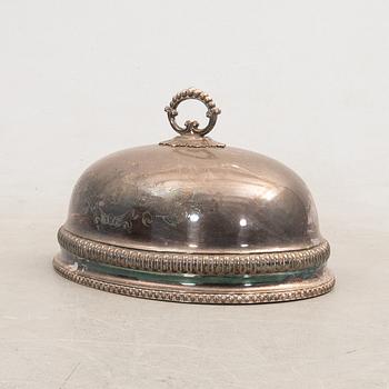 Cloche/Steak dome England early 20th century silver plate.