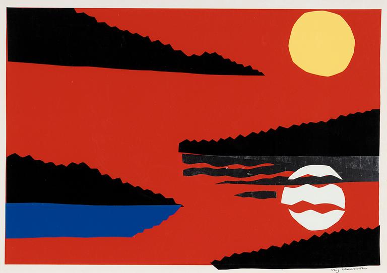 Stig Claesson, Sunset.