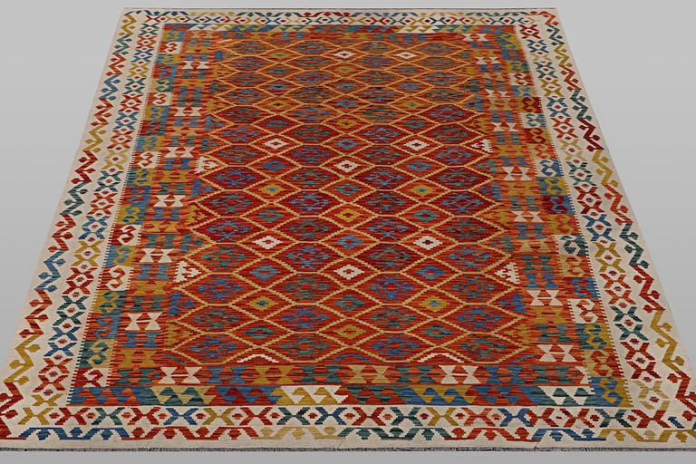 A carpet, Kilim, ca 307 x 209 cm.