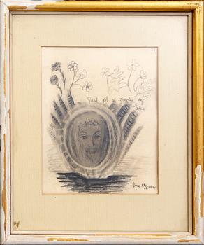 Esaias Thorén, two drawings, signed -34 & -44.