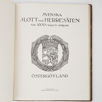 "Svenska slott och herresäten vid 1900-talets början", 5 vol, Stockholm 1908-14; samt Ny följd 4 vol, Stockholm 1918-23.