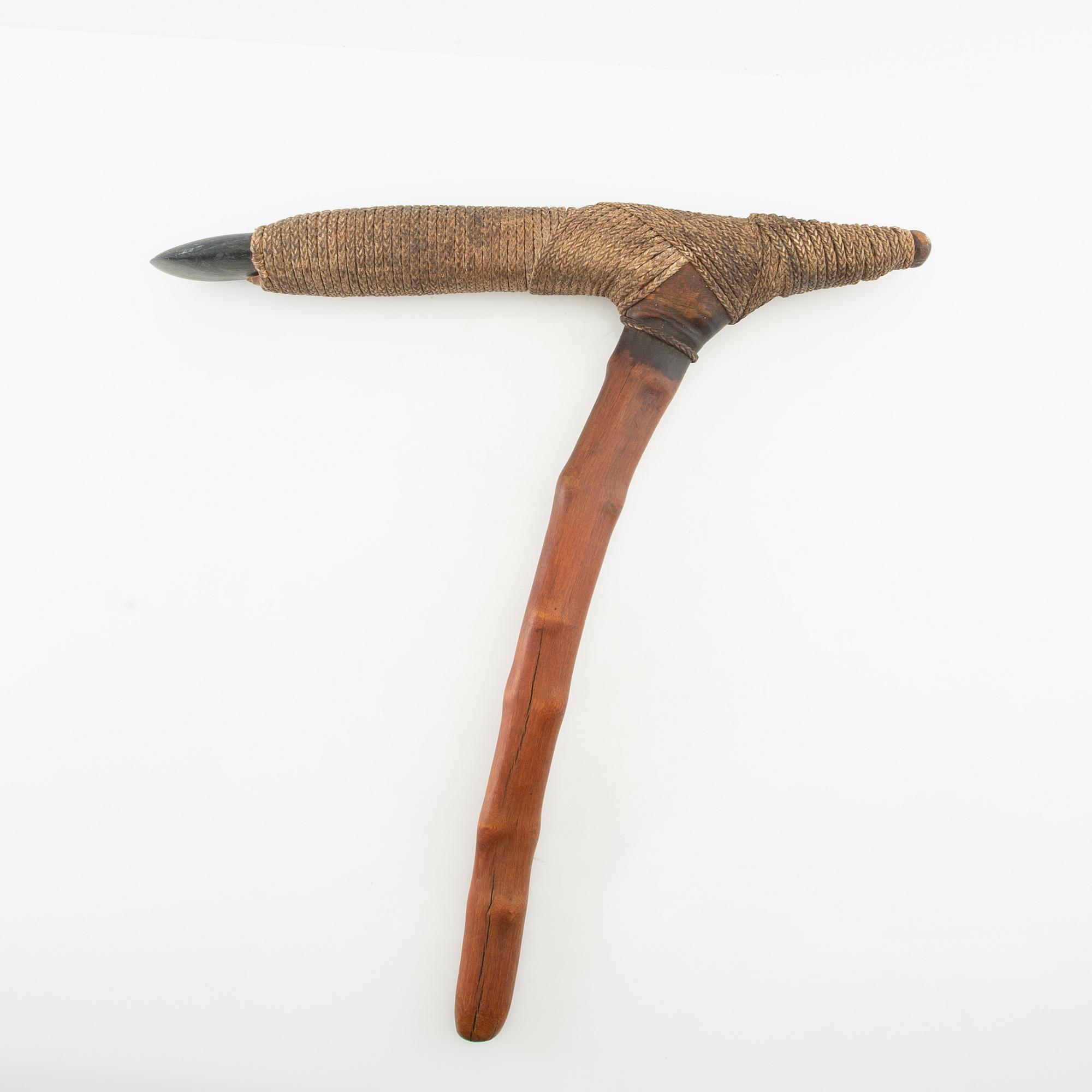 Yxa möjligen från Dali Dalen Papua Nya Guinea, 1900-tal.